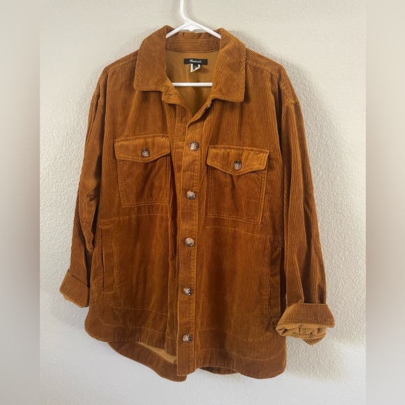 Madewell Jackets & Blazers - Madewell’s Oversized Jean Jacket: Corduroy Edition Size Large